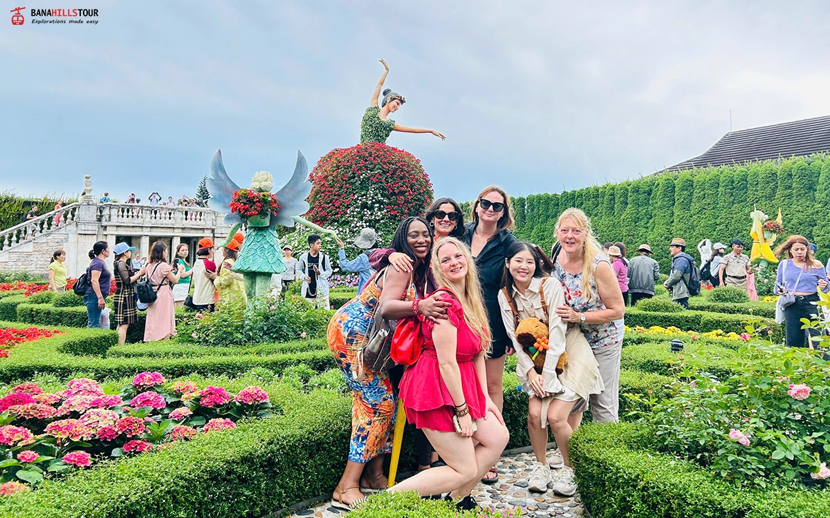 Ba Na Hills Group Tour - Small Group 6 Le Jardin D'Amour at Ba Na Hills