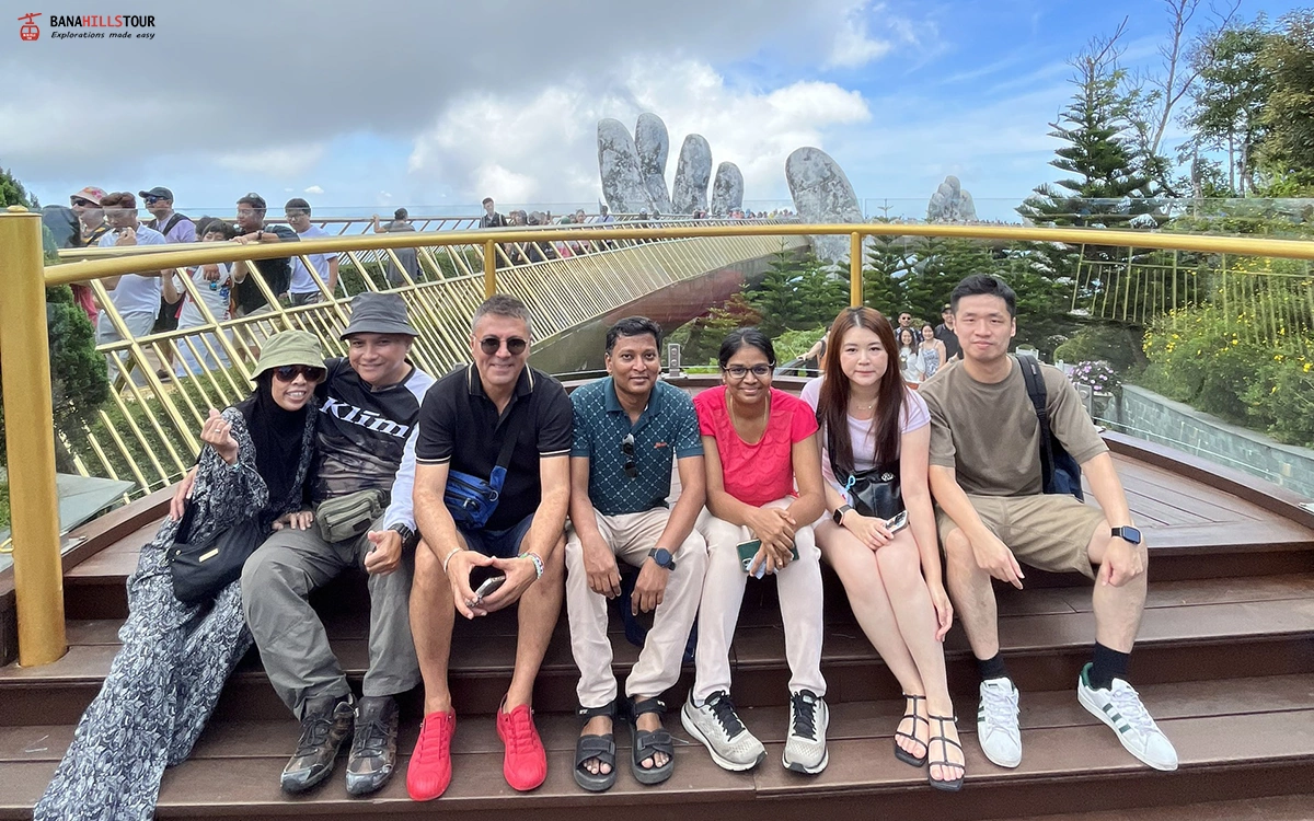 Ba Na Hills Group Tour - Small Group 3 Golden Bridge at Ba Na Hills